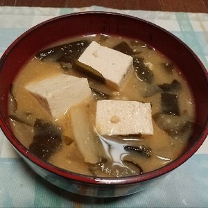 ＊大根・わかめ・豆腐の味噌汁＊